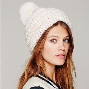 Free People Mars Pom Beanie